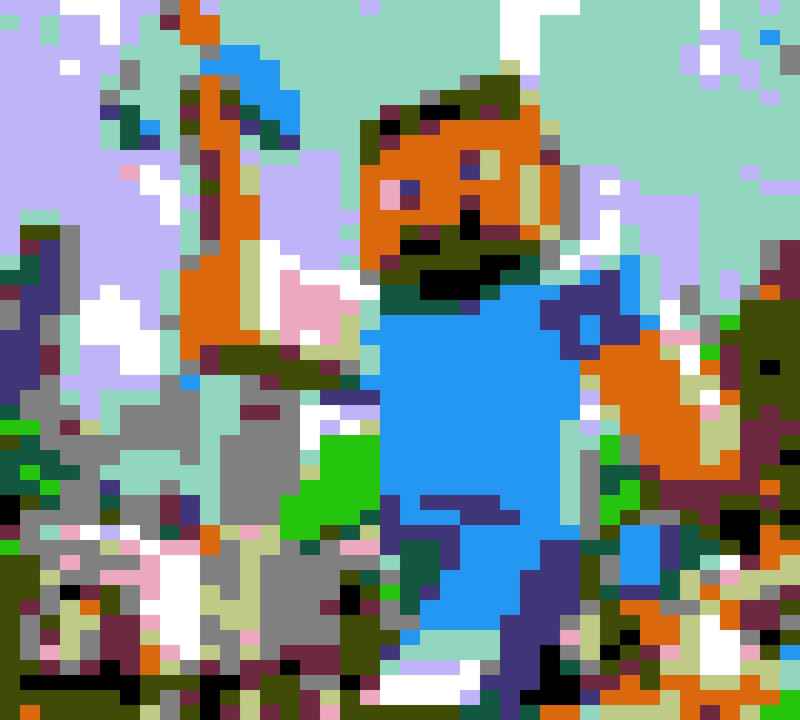 Illustration for article titled A Cat Rendered On A Game Boy, And Other Sweet Demakes You Can Do